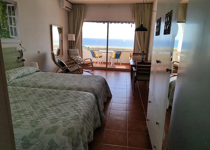 公寓 Vv Casafaromar Oceanfront Air Conditioning 莫罗德哈布雷